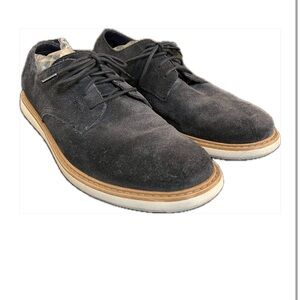 Clarks suede oxford casual shoe